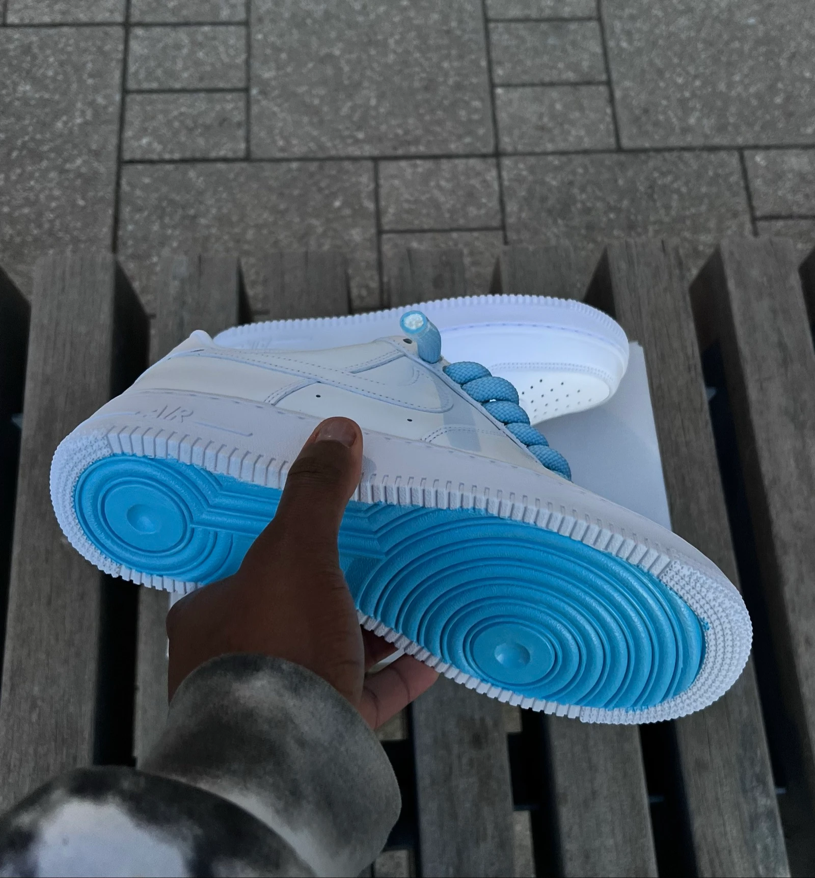 Air Force One blanca personalizada talla 42 – photo 2